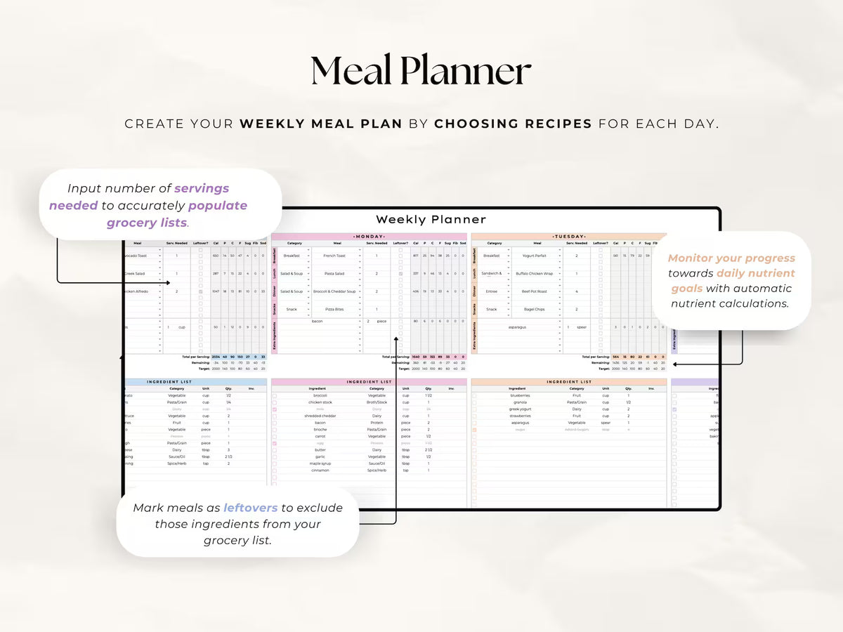 Meal Tracker